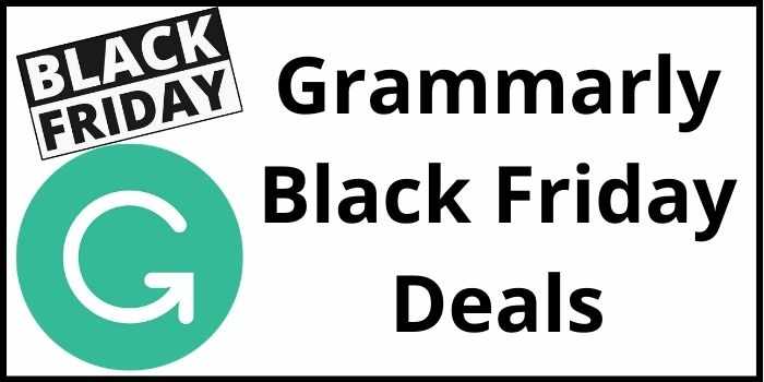 Grammarly Black Friday Deals